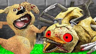 УЖАСНАЯ УТКА ХОЧЕТ СЪЕСТЬ ГОВОРЯЩЕГО БЕНА В МАЙНКРАФТ SCP DARK DECEPTION