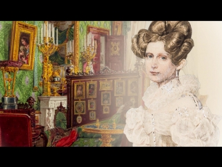 Угловой кабинет императрицы Александры Фёдоровны (зал № 185)