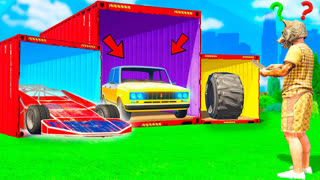 GTA 5 - ОТКРЫЛ САМЫЙ ОПАСНЫЙ КОНТЕЙНЕР ! РАНДОМ ВЫБРАЛ СТАРЫЕ ЖИГУЛИ! - БИТВА ЗА КОНТЕЙНЕРЫ В ГТА 5 ОНЛАЙН