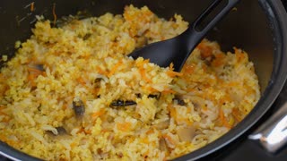 Каша "по-монастырски" Объедение, хотя готовится без мяса, молока и сливочного масла